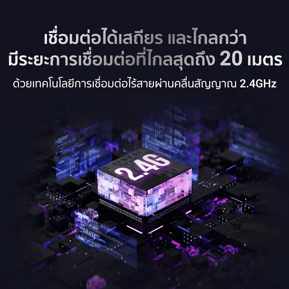 ไมโครโฟนไร้สาย ZTEC ZM121 มีกล่องชาร์จ ไมค์คู่ สีดำ สำหรับ USB-C ใช้งานแบบ Stereo และ Mono กด Mute ได้ 